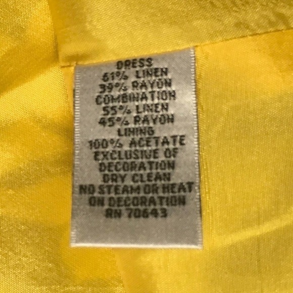 Willow Glen NY Linen Blend Dress - Picture 4 of 4